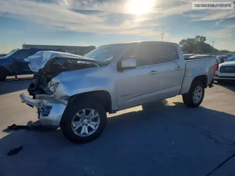 2018 Chevrolet Colorado Lt VIN 1GCGSCEN9J1101516 фото 1