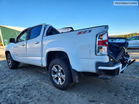 2018 Chevrolet Colorado Z71 VIN 1GCGTDEN4J1125404 фото 2