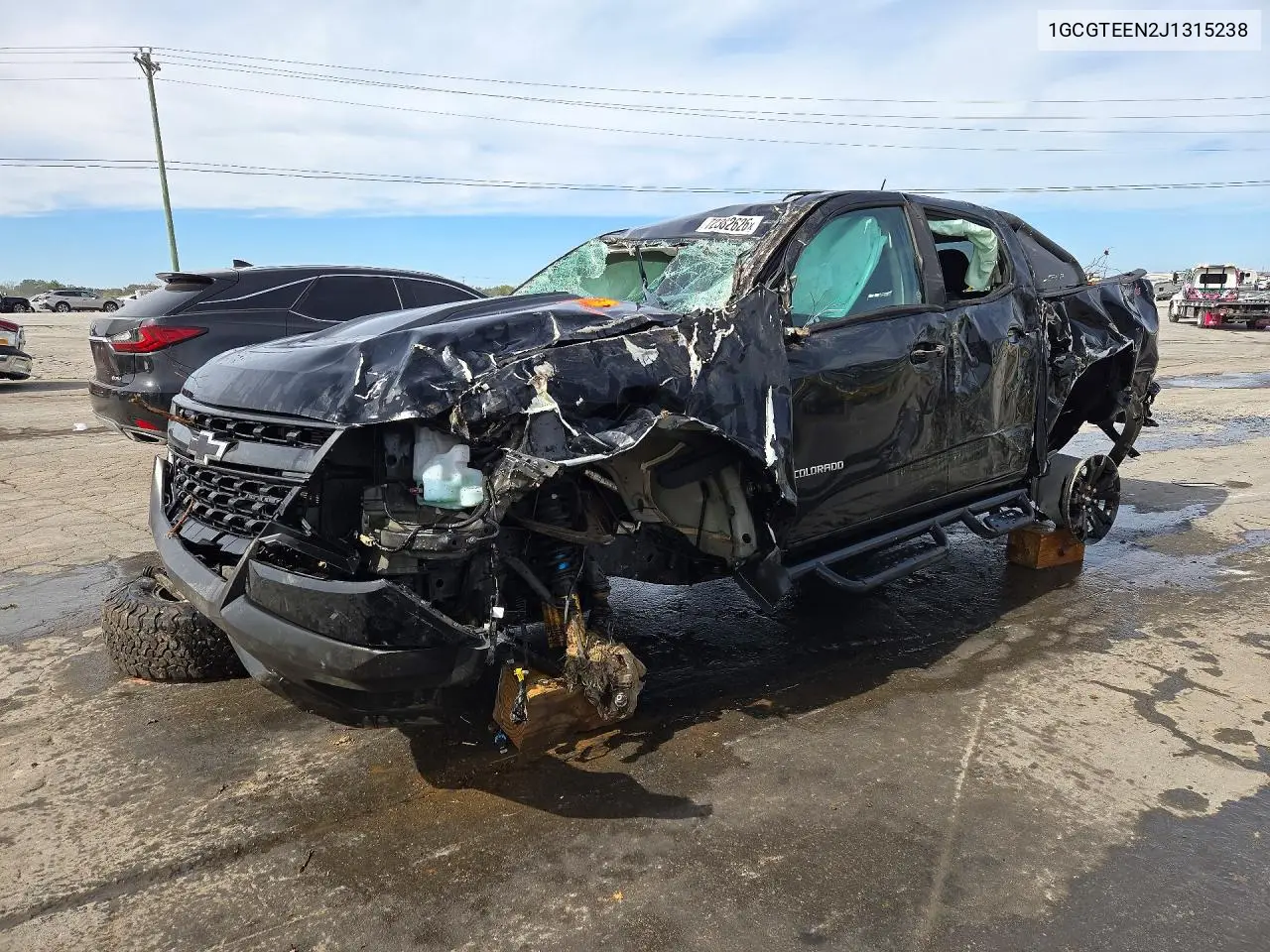2018 Chevrolet Colorado Zr2 VIN 1GCGTEEN2J1315238 фото 1