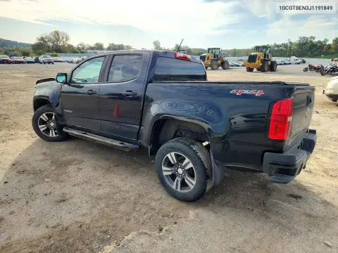 2018 Chevrolet Colorado VIN 1GCGTBEN3J1191849 фото 2