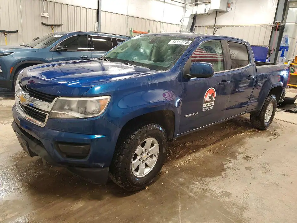 1GCGTBEN0K1149186 Chevrolet Colorado 2019 — повреждение Боковая часть, фото до ремонта