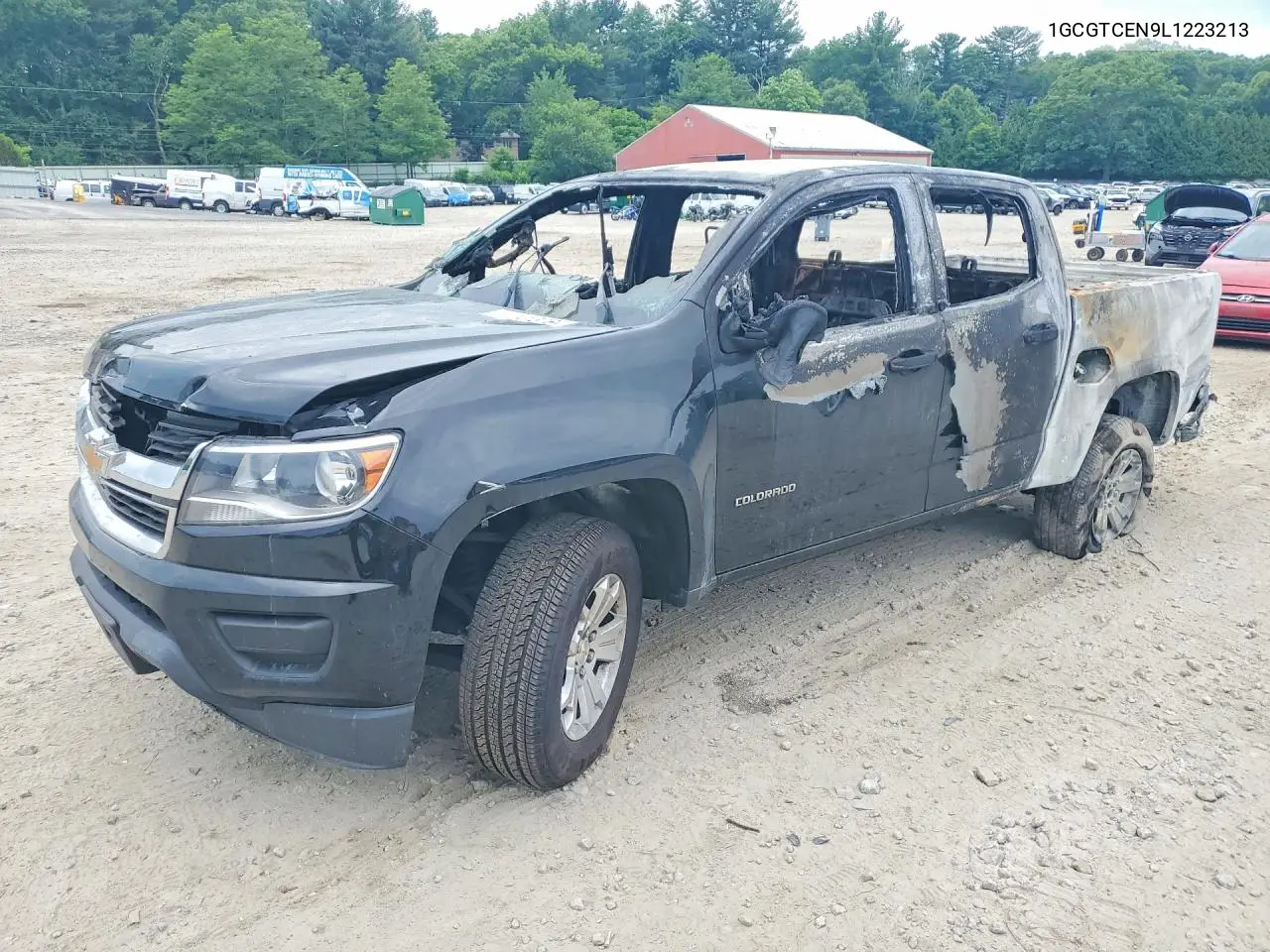 2020 Chevrolet Colorado Lt VIN 1GCGTCEN9L1223213 фото 1