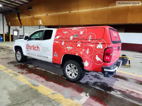 1GCHSCEA3L1222336 — 2020 Chevrolet Colorado, фото 2 с аукциона Copart, Передняя часть
