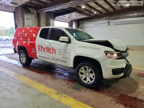 1GCHSCEA3L1222336 — 2020 Chevrolet Colorado, фото 4 с аукциона Copart, Передняя часть