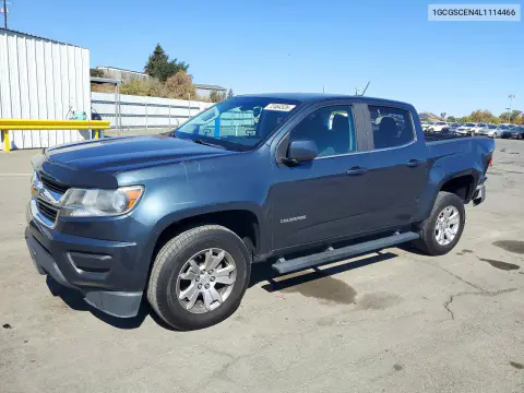 1GCGSCEN4L1114466 — 2020 Chevrolet Colorado, Задняя часть, фото до ремонта