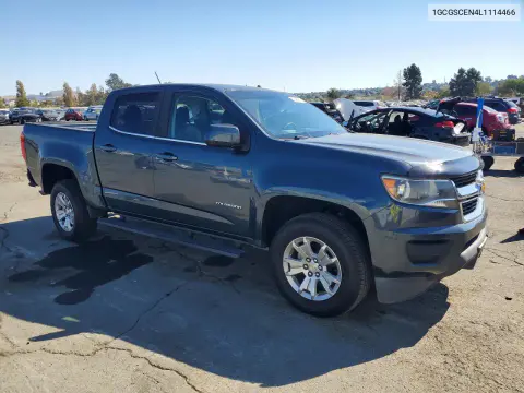 2020 Chevrolet Colorado Lt VIN 1GCGSCEN4L1114466 фото 4