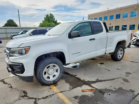 1GCHTBEAXM1141147 — 2021 Chevrolet Colorado, Передняя часть (Front End), фото до ремонта