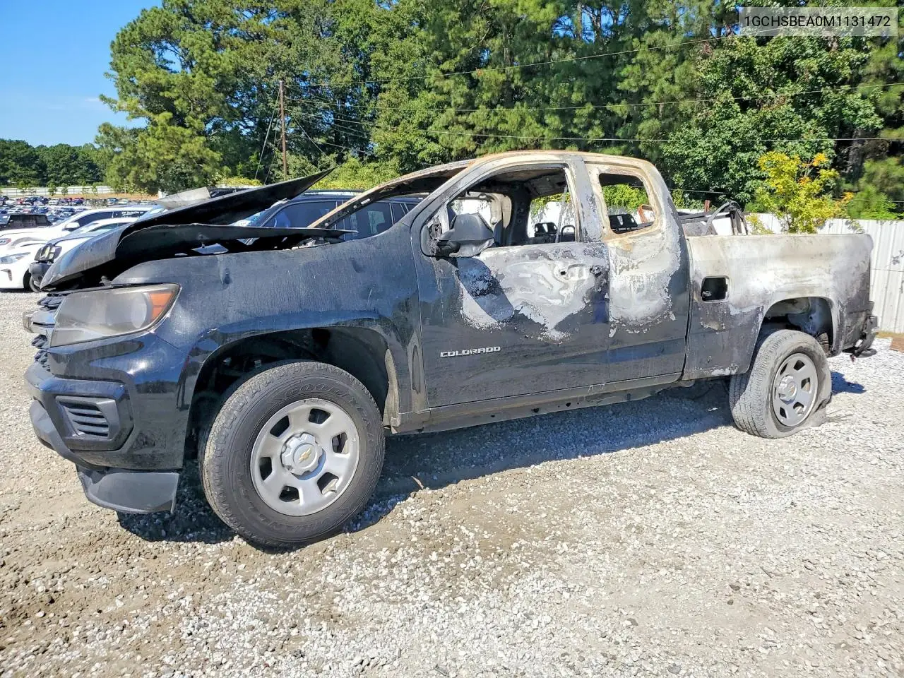 2021 Chevrolet Colorado VIN 1GCHSBEA0M1131472 фото 1