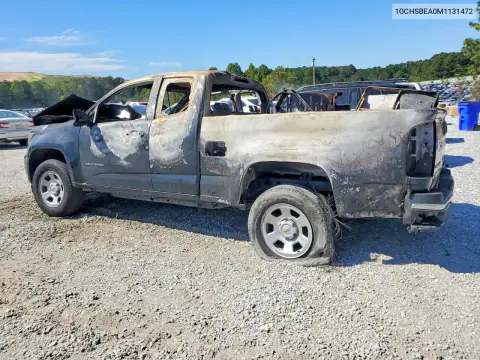 2021 Chevrolet Colorado VIN 1GCHSBEA0M1131472 фото 2