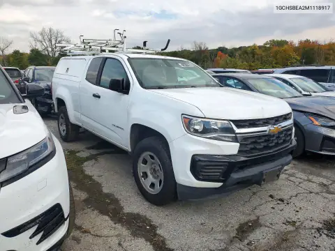 1GCHSBEA2M1118917 — 2021 Chevrolet Colorado, фото 4 с аукциона Copart 15.10.2026, Передняя часть