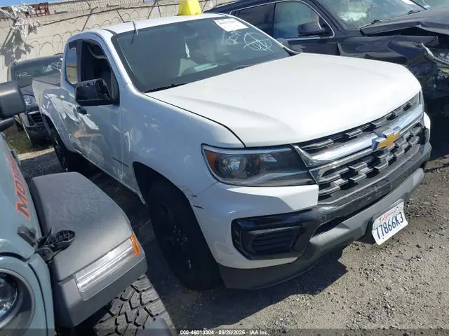 1GCHSBEA4M1298448 — 2021 Chevrolet Colorado, Задняя часть (Rear), фото до ремонта