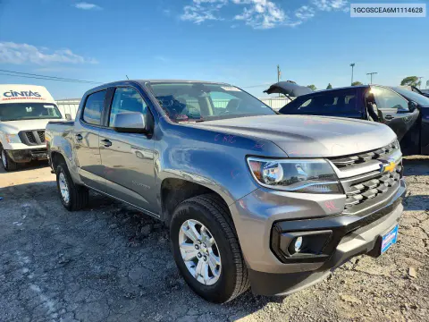2021 Chevrolet Colorado Lt VIN 1GCGSCEA6M1114628 фото 4