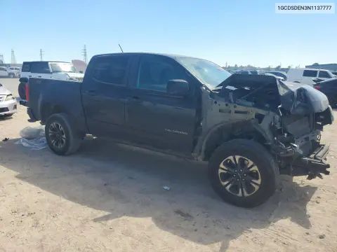 2022 Chevrolet Colorado Z71 VIN 1GCDSDEN3N1137777 фото 4