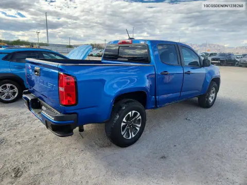 2022 Chevrolet Colorado Z71 VIN 1GCGSDEN0N1238260 фото 3