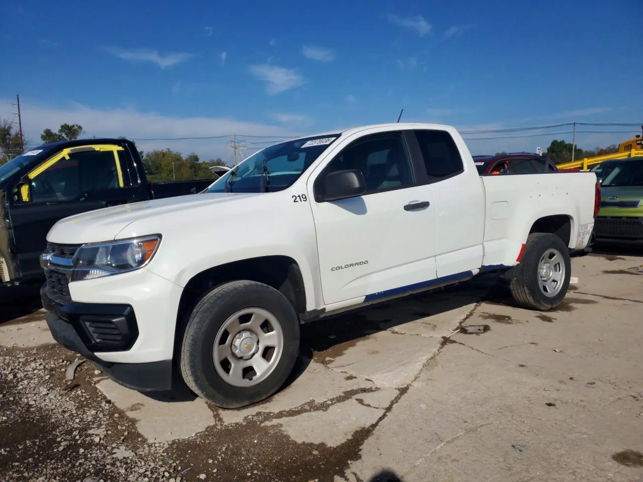 2022 Chevrolet Colorado VIN 1GCHSBENXN1240784 фото 1