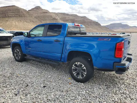 2022 Chevrolet Colorado Z71 VIN 1GCGTDEN9N1307234 фото 2