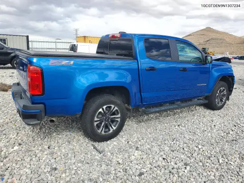 2022 Chevrolet Colorado Z71 VIN 1GCGTDEN9N1307234 фото 3