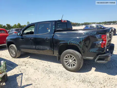 2024 Chevrolet Colorado Lt VIN 1GCGSCEC0R1194968 фото 2