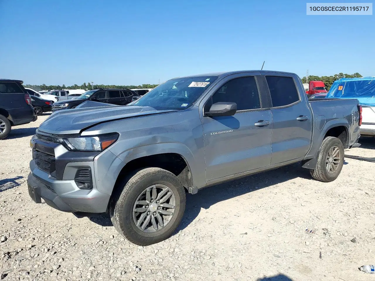 2024 Chevrolet Colorado Lt VIN 1GCGSCEC2R1195717 фото 1
