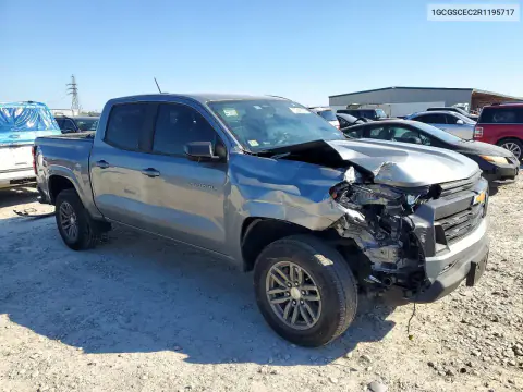 2024 Chevrolet Colorado Lt VIN 1GCGSCEC2R1195717 фото 4