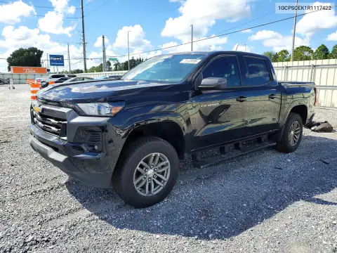 1GCPSCEK1R1117422 — 2024 Chevrolet Colorado, Ходовая часть, фото до ремонта