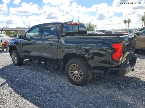 1GCPSCEK1R1117422 — 2024 Chevrolet Colorado, фото 2 с аукциона Copart, Повреждения снизу