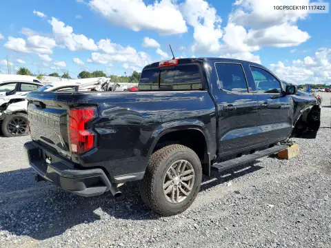 1GCPSCEK1R1117422 — 2024 Chevrolet Colorado, фото 3 с аукциона Copart, Повреждения снизу