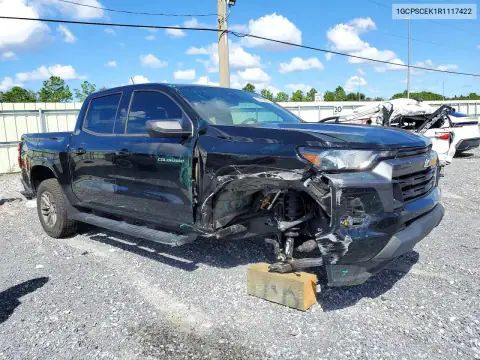1GCPSCEK1R1117422 — 2024 Chevrolet Colorado, фото 4 с аукциона Copart, Повреждения снизу