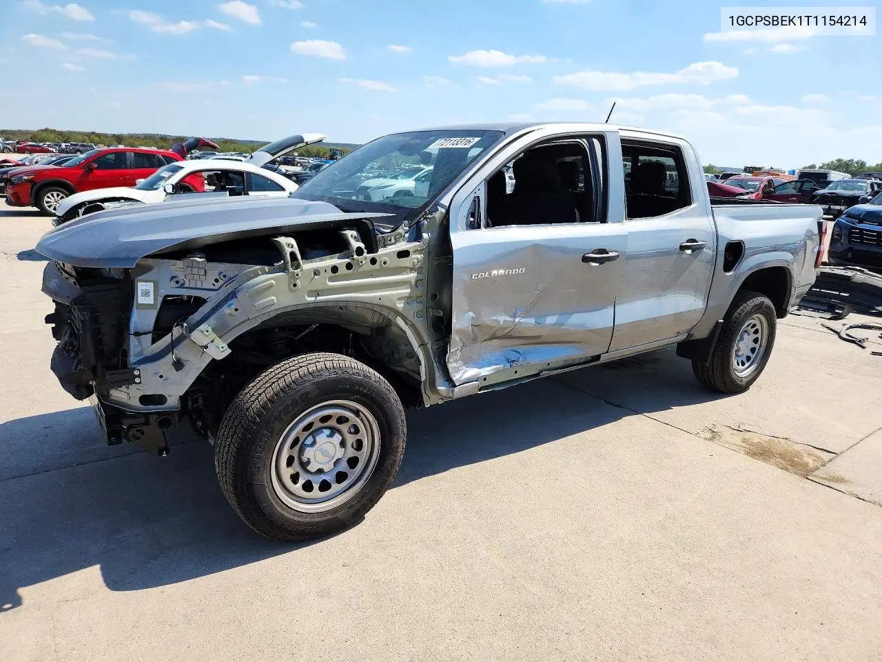 2026 Chevrolet Colorado VIN 1GCPSBEK1T1154214 фото 1
