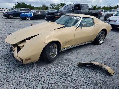 1Z37L6S432494 — 1976 Chevrolet Corvette, Передняя часть (Front End), фото до ремонта