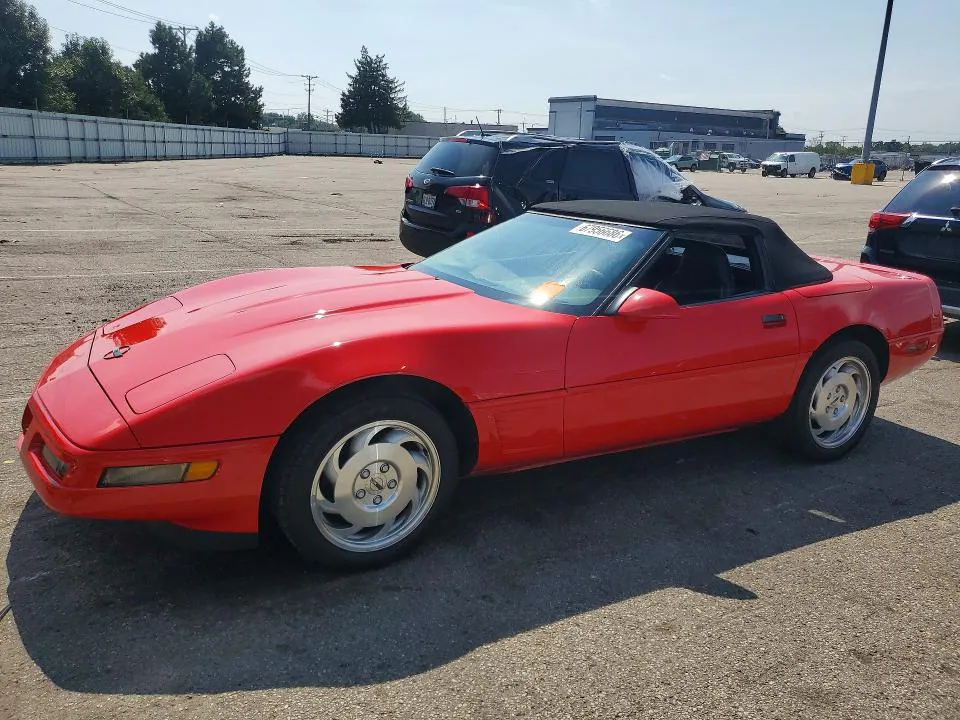 1996 CHEVROLET CORVETTE VIN 1G1YY32P9T5100122 фото 1