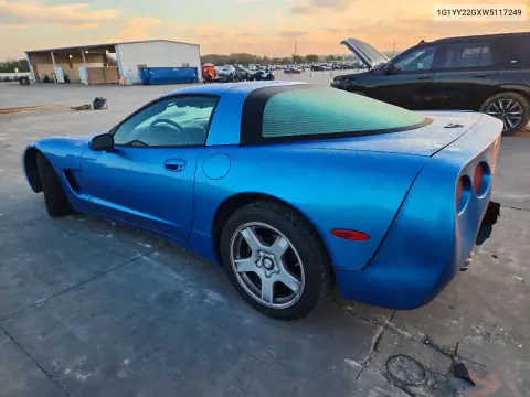 1998 Chevrolet Corvette VIN 1G1YY22GXW5117249 фото 2