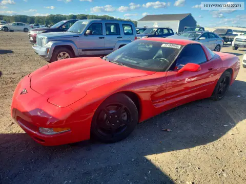 1G1YY22G135122321 — 2003 Chevrolet Corvette, Механические повреждения, фото до ремонта