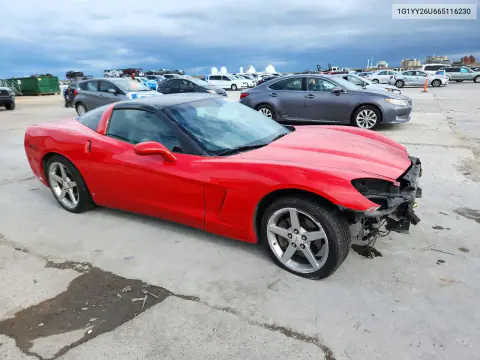2006 Chevrolet Corvette VIN 1G1YY26U665116230 фото 4