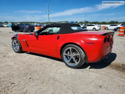 2010 Chevrolet Corvette Grand Sport VIN 1G1YU3DW6A5106912 фото 2