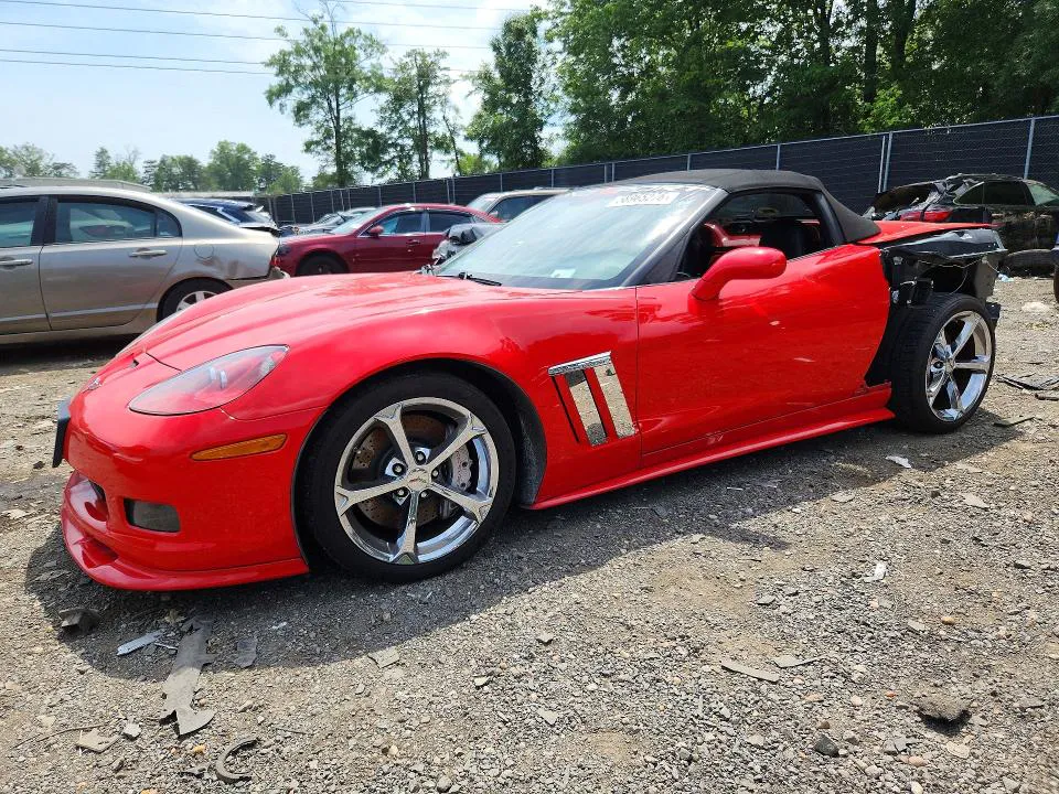 2011 CHEVROLET CORVETTE VIN 1G1YW3DW7B5108941 фото 1