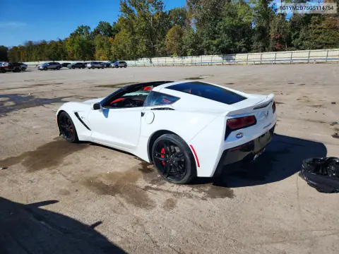 2016 Chevrolet Corvette Stingray Z51 3Lt VIN 1G1YM2D75G5114754 фото 2