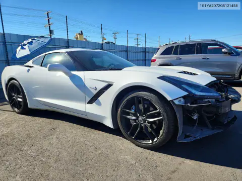 2016 Chevrolet Corvette Stingray 2Lt VIN 1G1YA2D72G5121458 фото 4