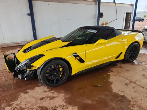1G1Y13D70H5103239 — 2017 Chevrolet Corvette, Передняя часть (Front End), фото до ремонта