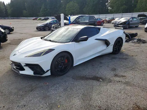1G1YB2D40M5117553 — 2021 Chevrolet Corvette, Задняя часть (Rear End), фото до ремонта