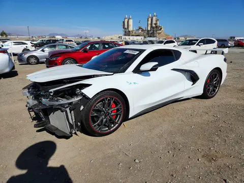 1G1YB2D48P5117742 — 2023 Chevrolet Corvette, Передняя часть (Front End), фото до ремонта