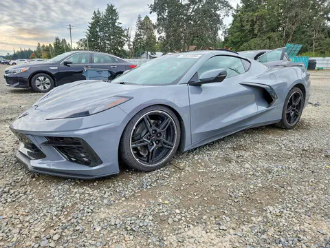 1G1YB2D4XR5124601 — 2024 Chevrolet Corvette, Передняя часть (Front End), фото до ремонта