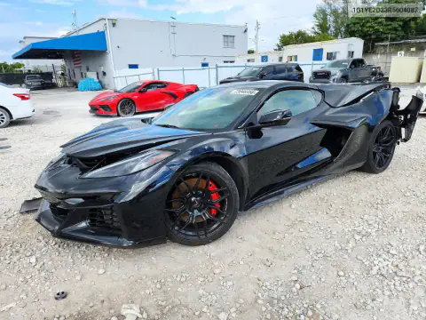 1G1YE2D33R5604087 Chevrolet Corvette 2024 — повреждение Задняя часть, фото до ремонта