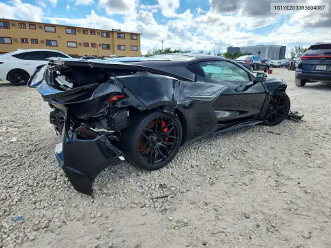1G1YE2D33R5604087 — 2024 Chevrolet Corvette, фото 3 с аукциона Copart, Задняя часть