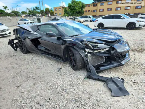 1G1YE2D33R5604087 — 2024 Chevrolet Corvette, фото 4 с аукциона Copart, Задняя часть