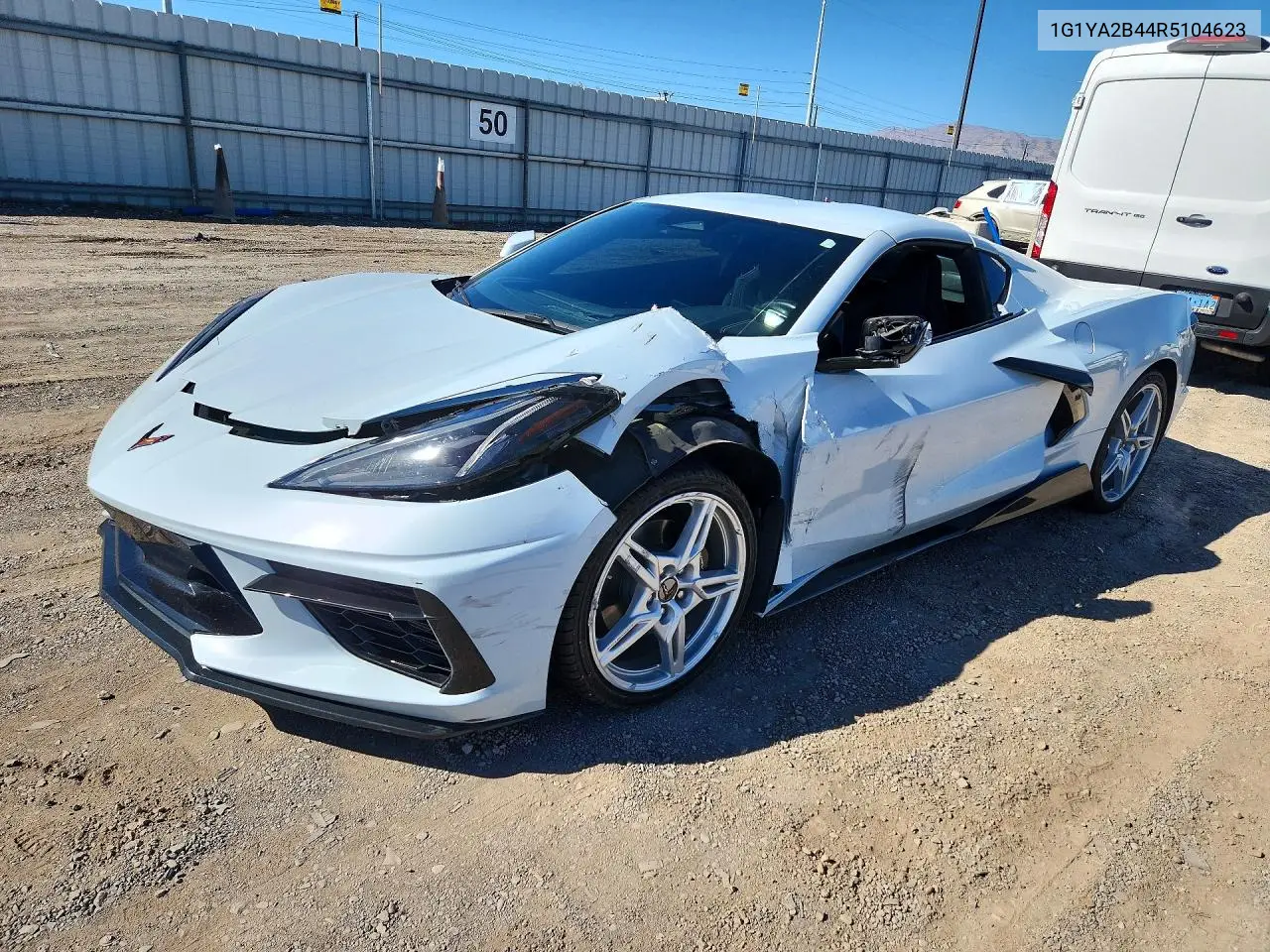 1G1YA2B44R5104623 Chevrolet Corvette 2024 — повреждение Передняя часть, фото до ремонта