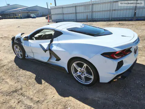 1G1YA2B44R5104623 — 2024 Chevrolet Corvette, фото 2 с аукциона Copart, Передняя часть