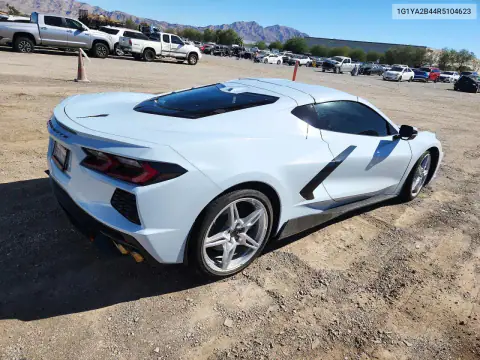 1G1YA2B44R5104623 — 2024 Chevrolet Corvette, фото 3 с аукциона Copart, Передняя часть