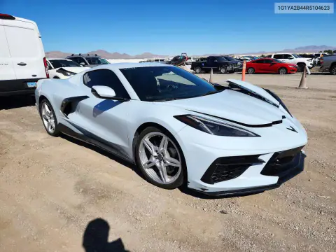 1G1YA2B44R5104623 — 2024 Chevrolet Corvette, фото 4 с аукциона Copart, Передняя часть