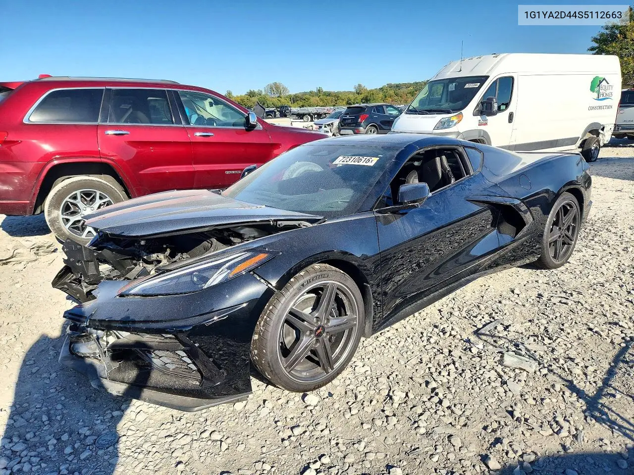 2025 Chevrolet Corvette Stingray 1Lt VIN 1G1YA2D44S5112663 фото 1